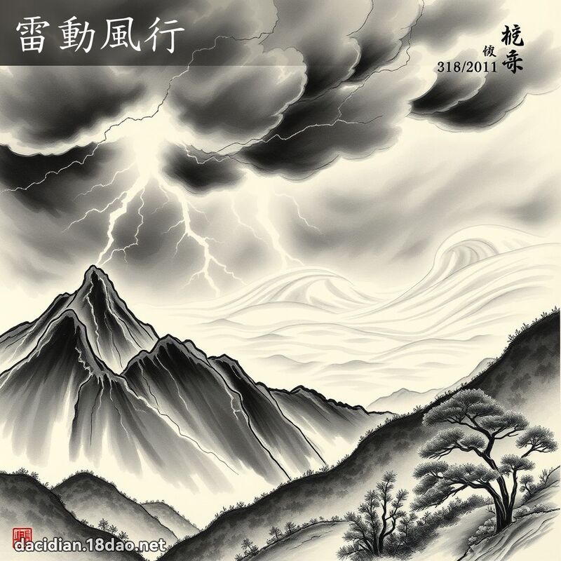雷動風行 配图