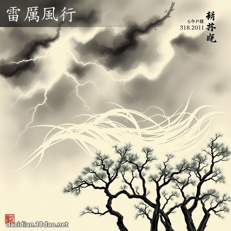 雷厉风行 配图