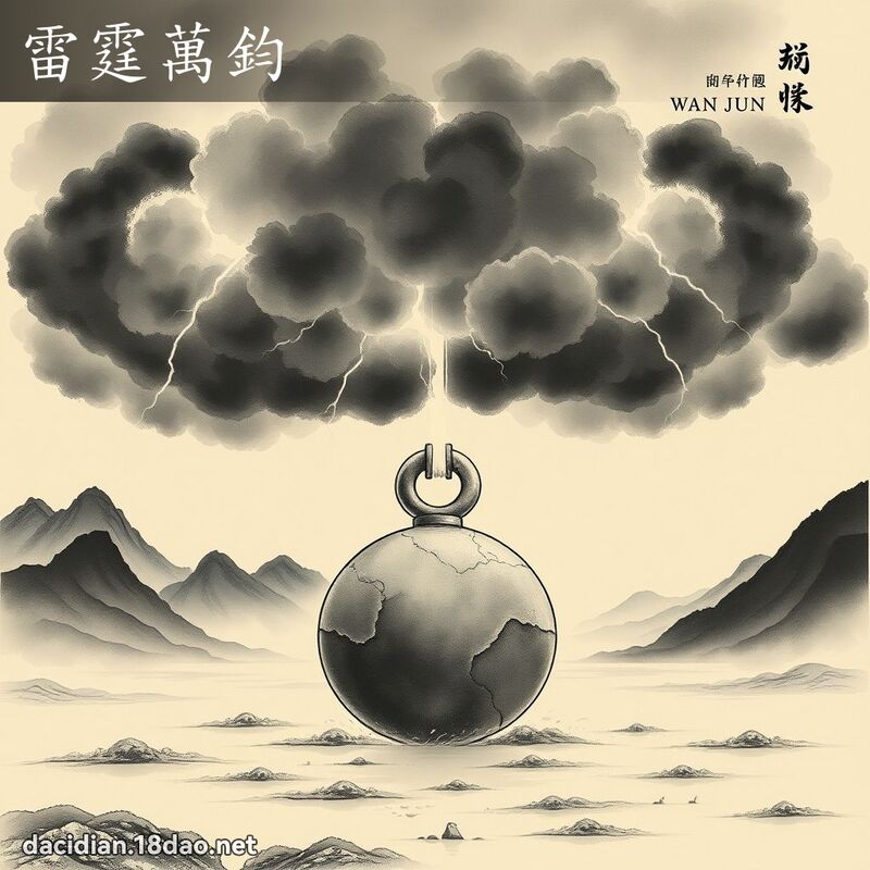 雷霆万钧 配图