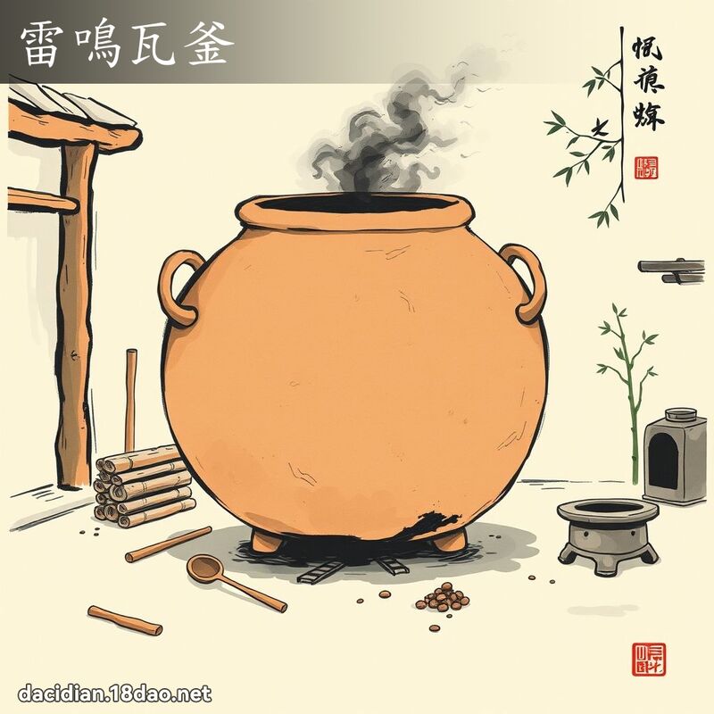雷鸣瓦釜 配图