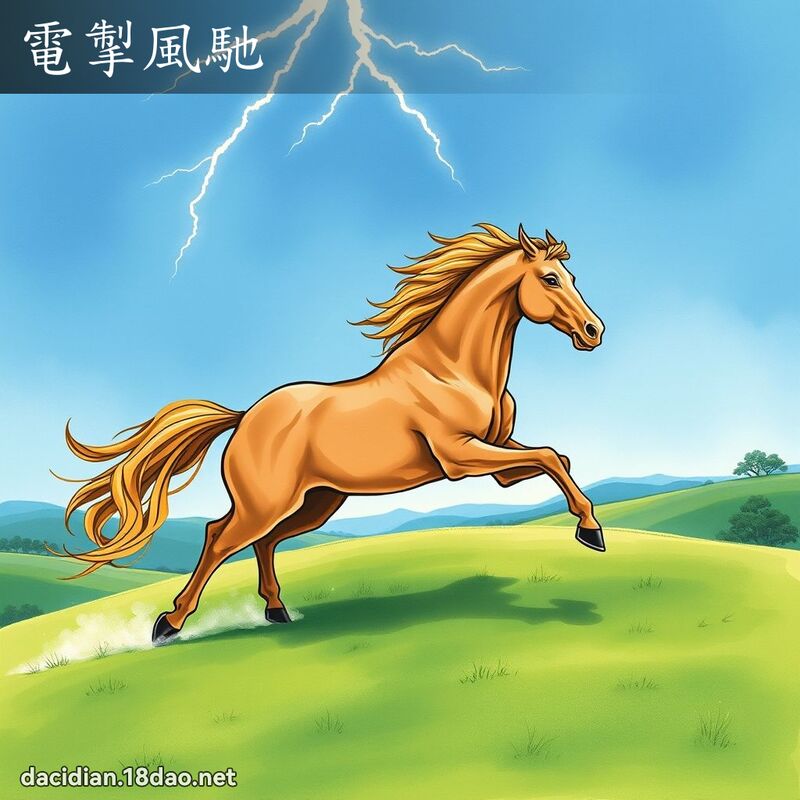 电掣风驰 配图
