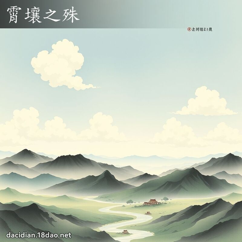 霄壤之殊 配图