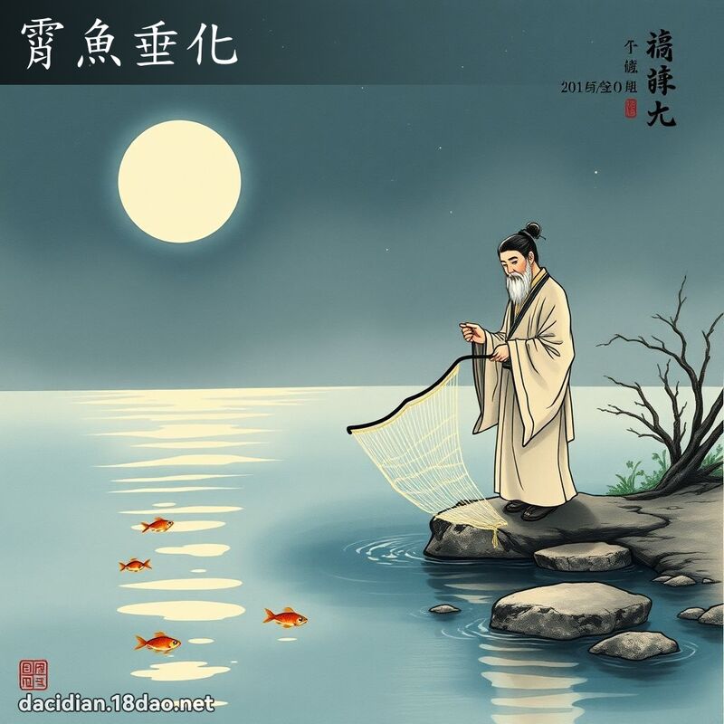 霄鱼垂化 配图