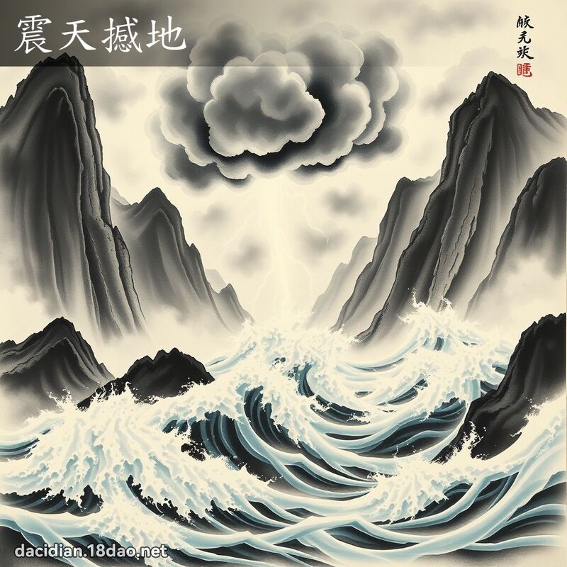 震天撼地 配图
