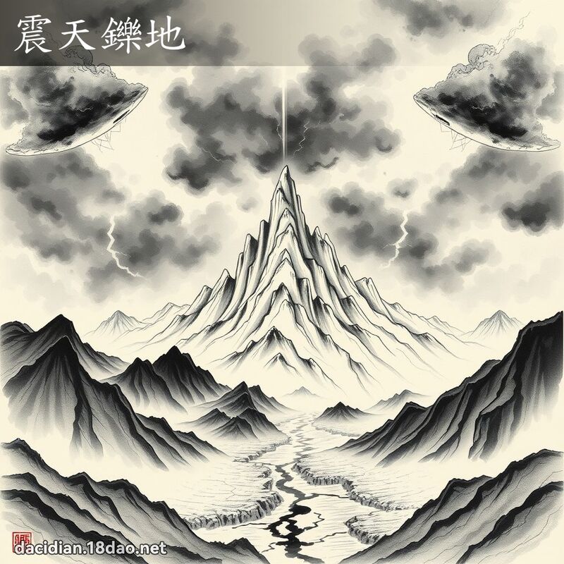 震天鑠地 配图