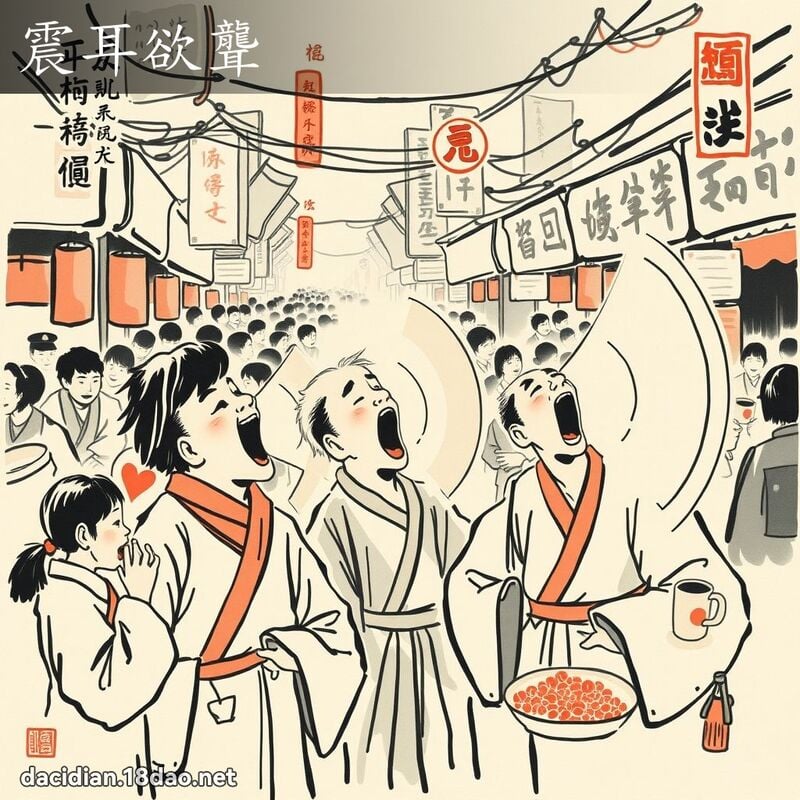 震耳欲聋 配图