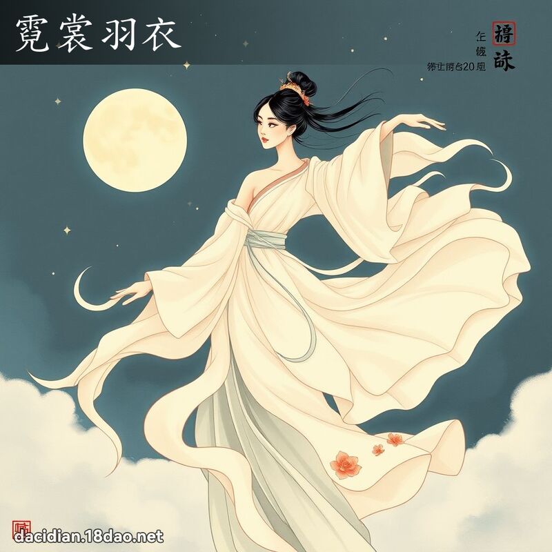 霓裳羽衣 配图