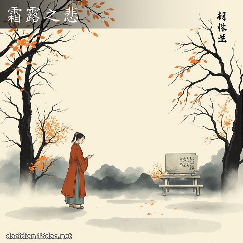霜露之悲 配图