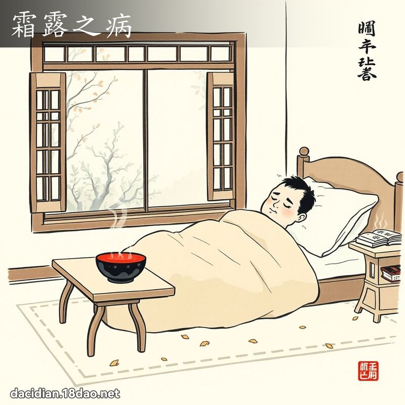 霜露之病 配图