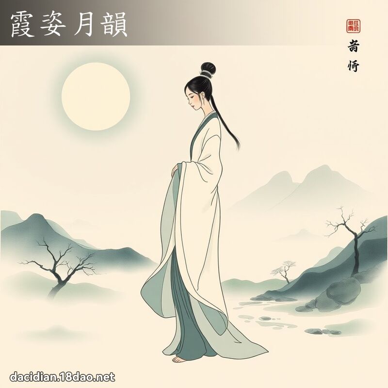 霞姿月韵 配图