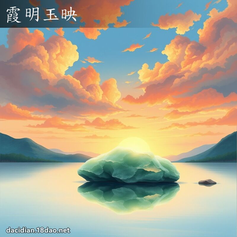 霞明玉映 配图