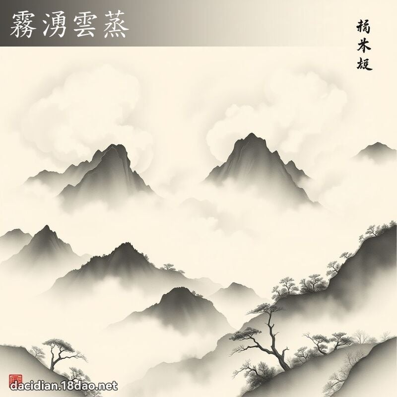 雾涌云蒸 配图