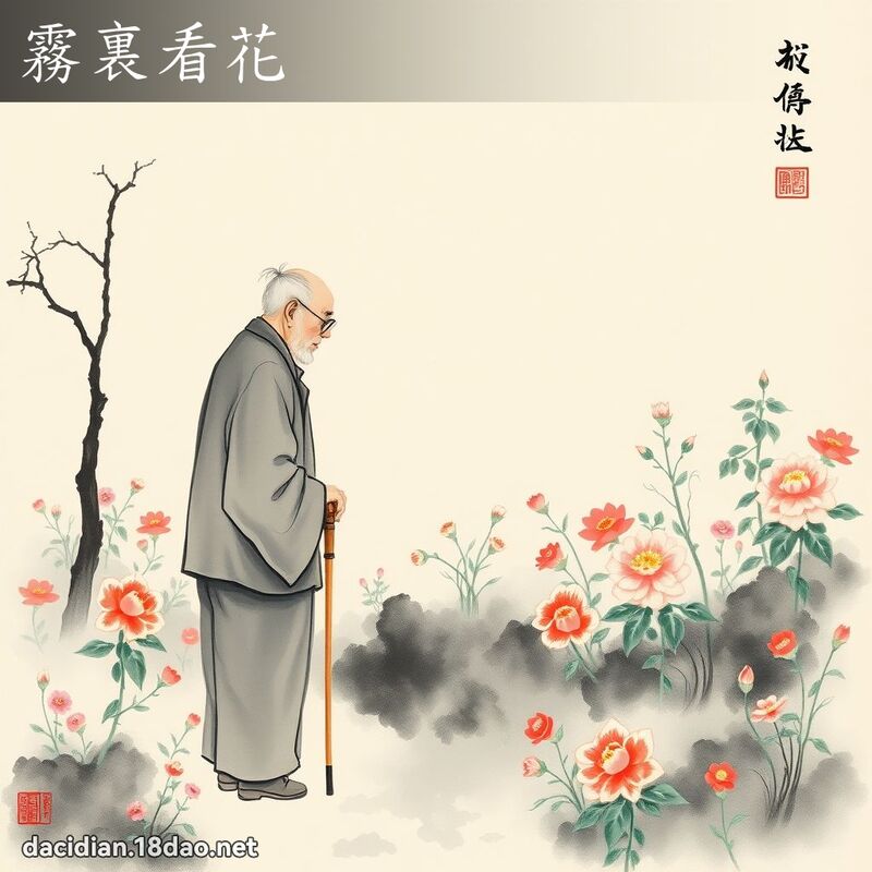 雾裏看花 配图