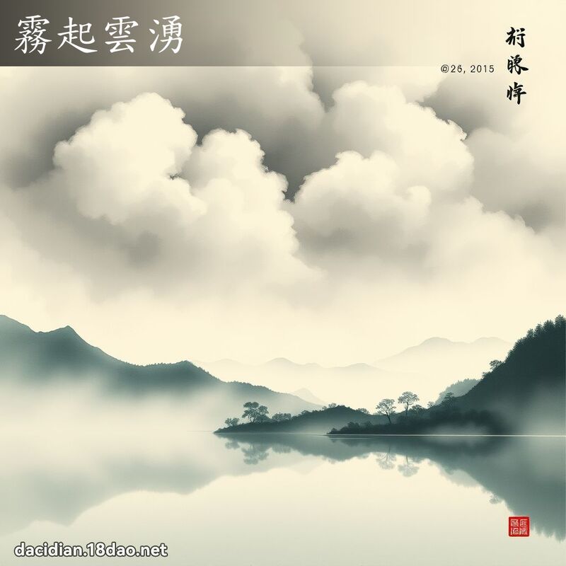 雾起云涌 配图