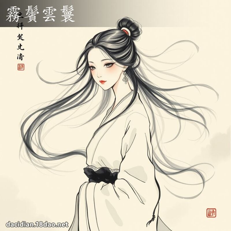 雾鬢云鬟 配图