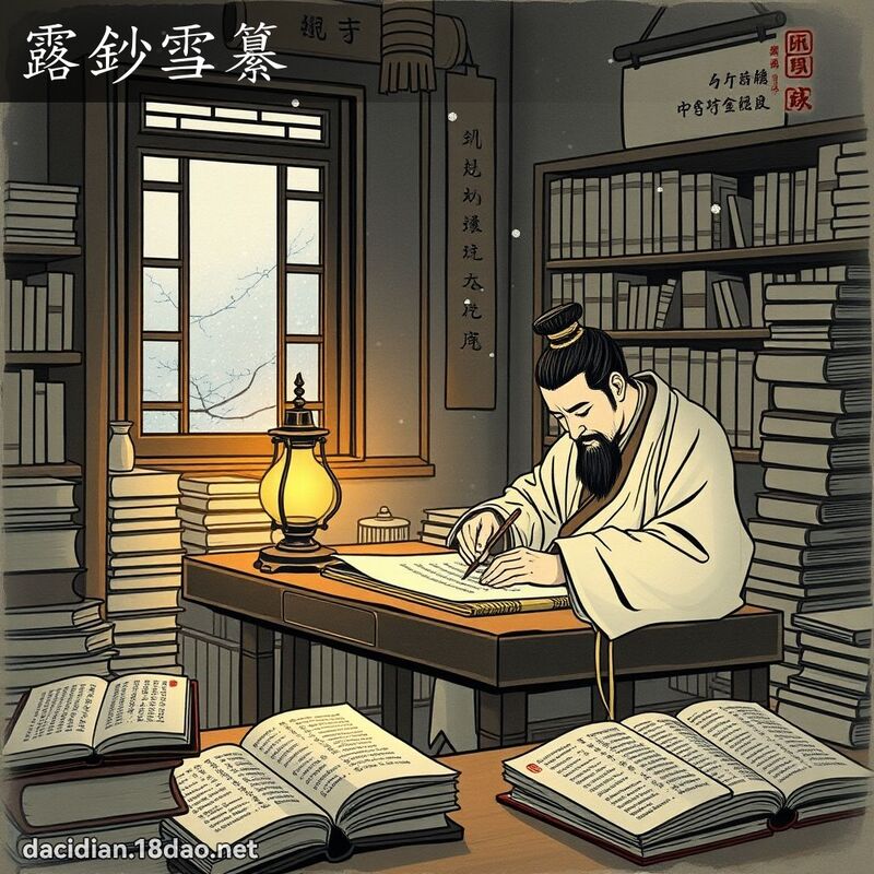 露钞雪纂 配图