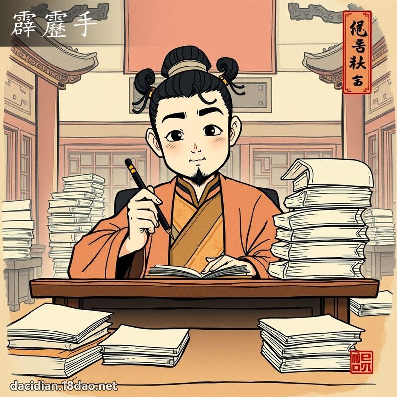 霹靂手 配图