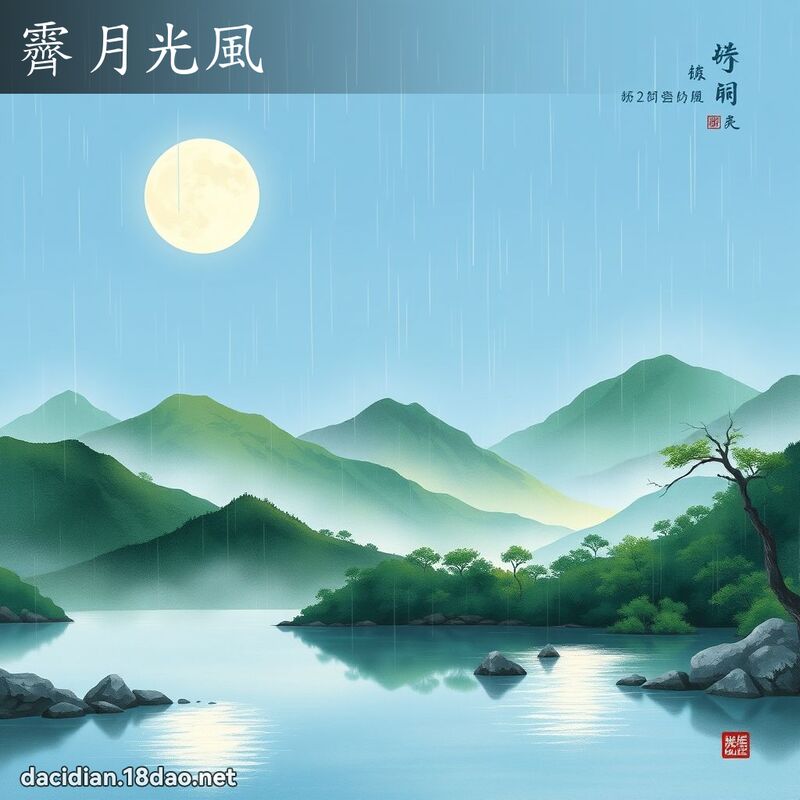 霽月光風 配图