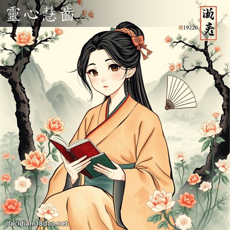 靈心慧齒 配图
