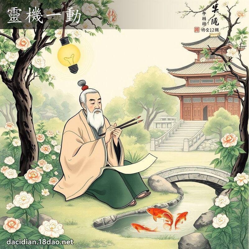 靈機一動 配图