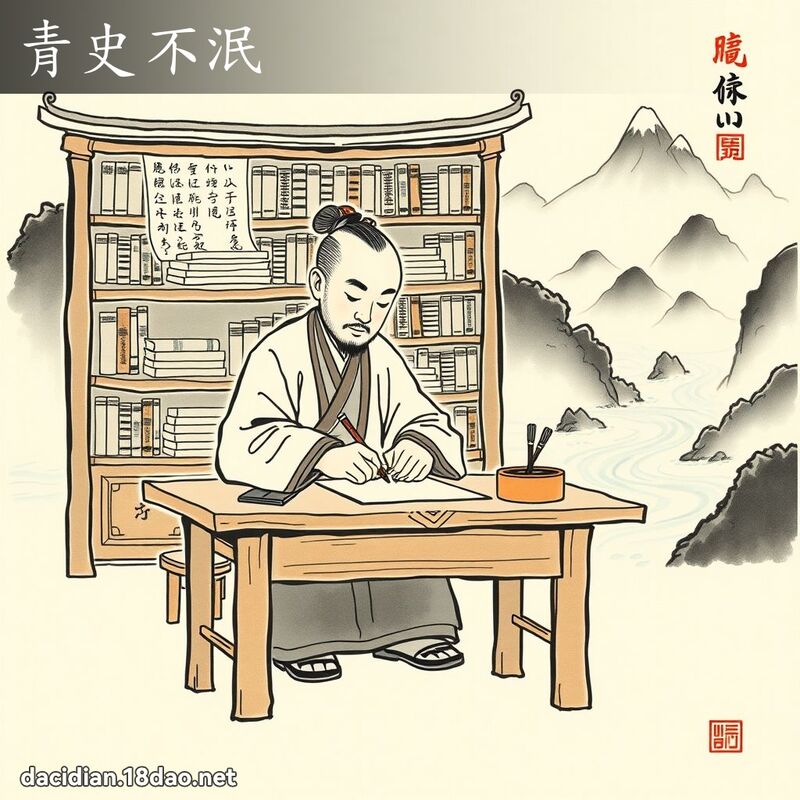 青史不泯 配图