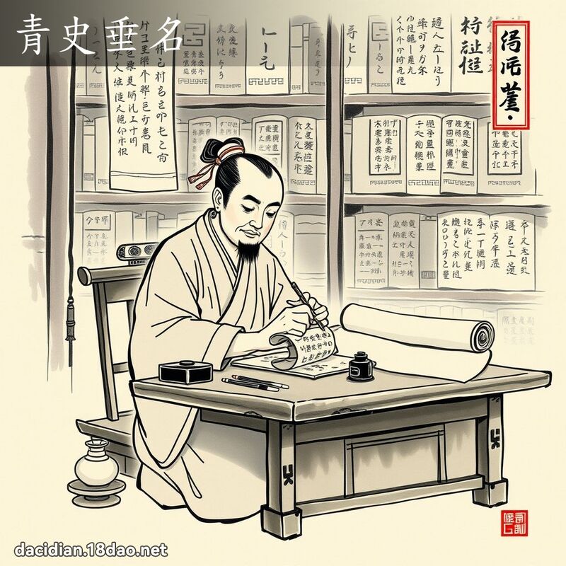 青史垂名 配图