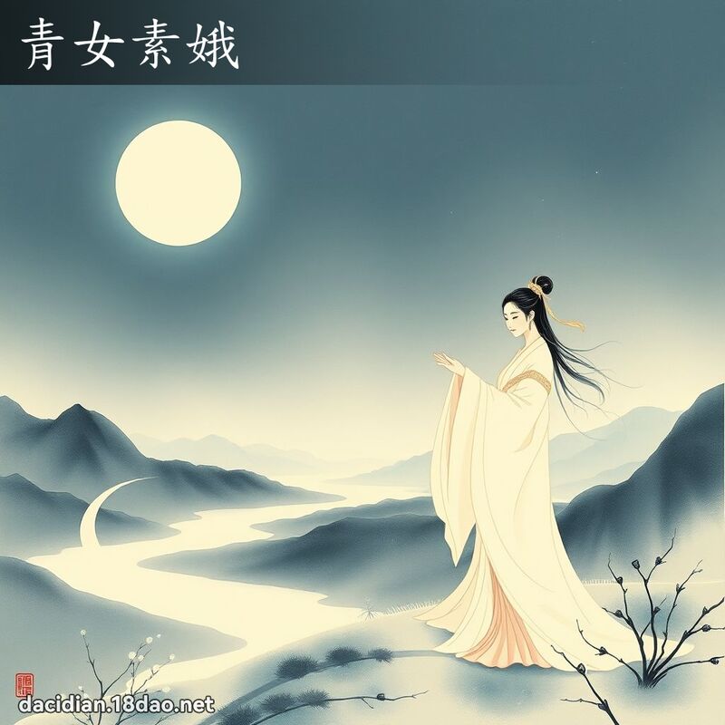 青女素娥 配图