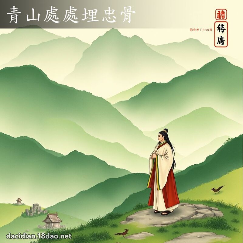 青山處處埋忠骨 配图