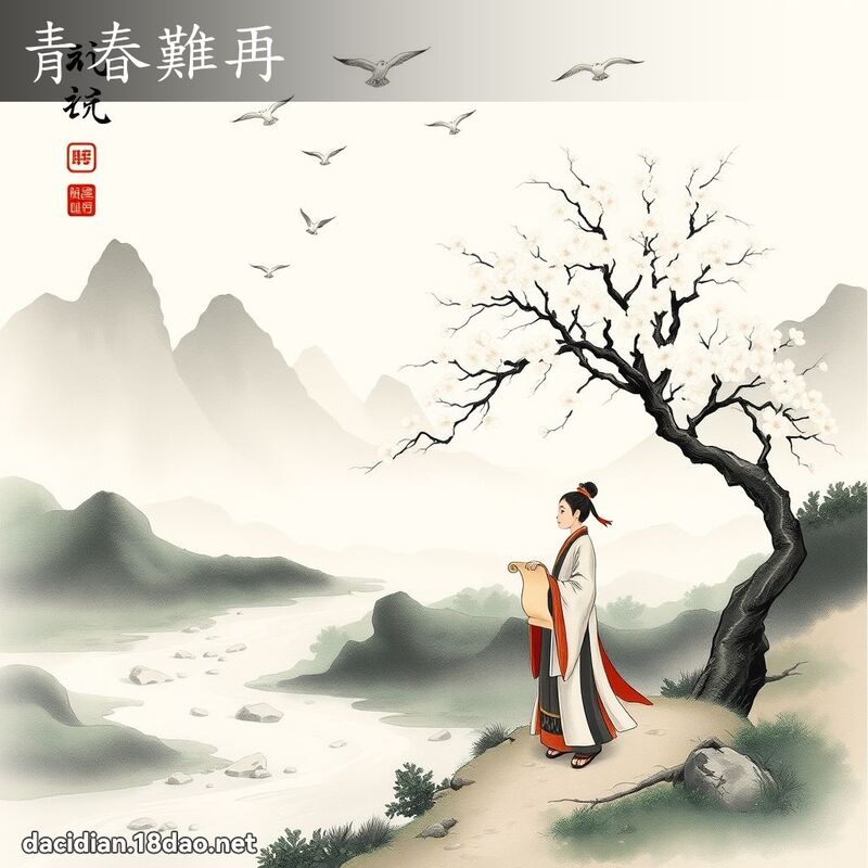 青春難再 配图