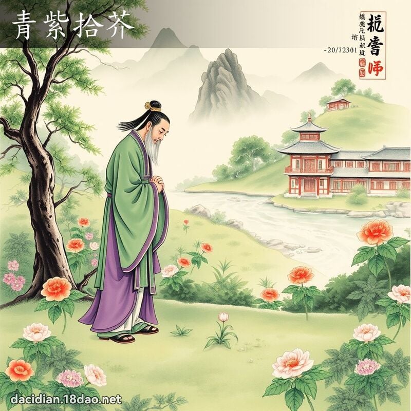 青紫拾芥 配图