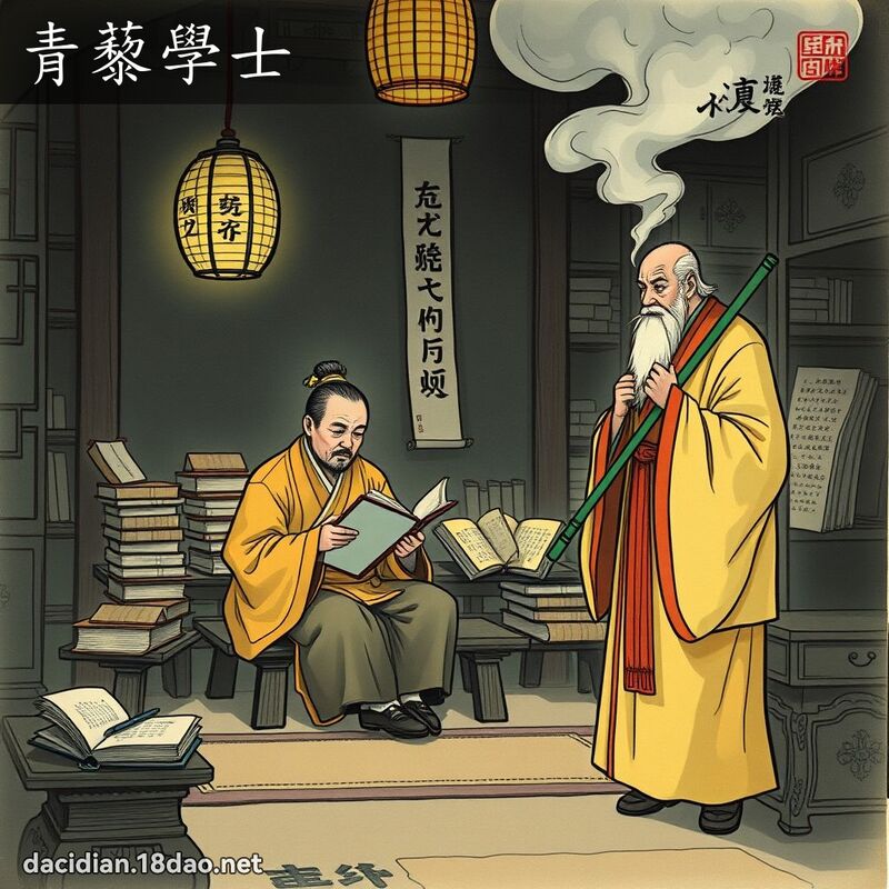 青藜學士 配图