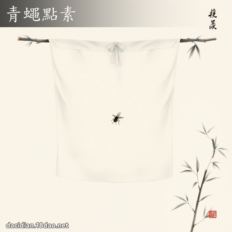 青蠅點素 配图