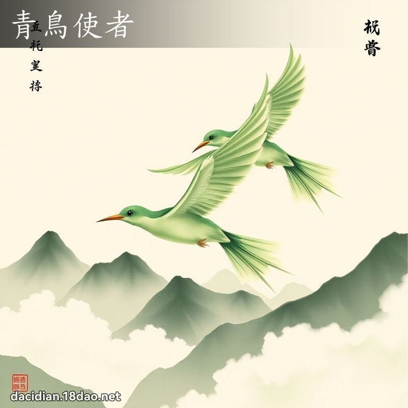 青鳥使者 配图