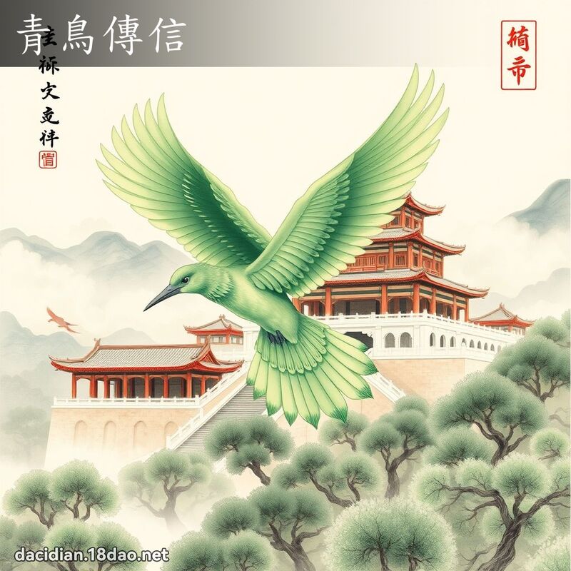 青鳥傳信 配图