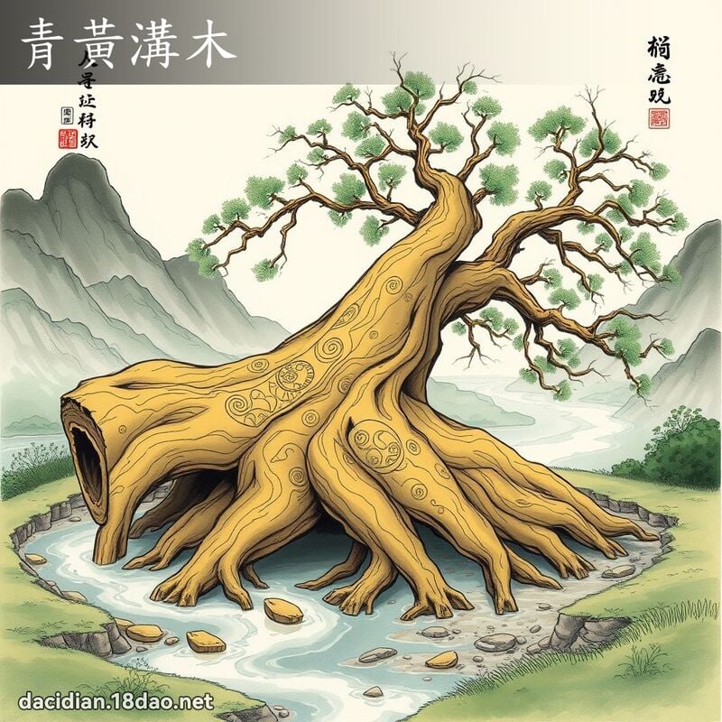 青黃溝木 配图