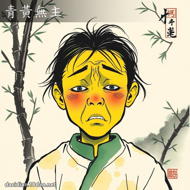 青黃無主 配图