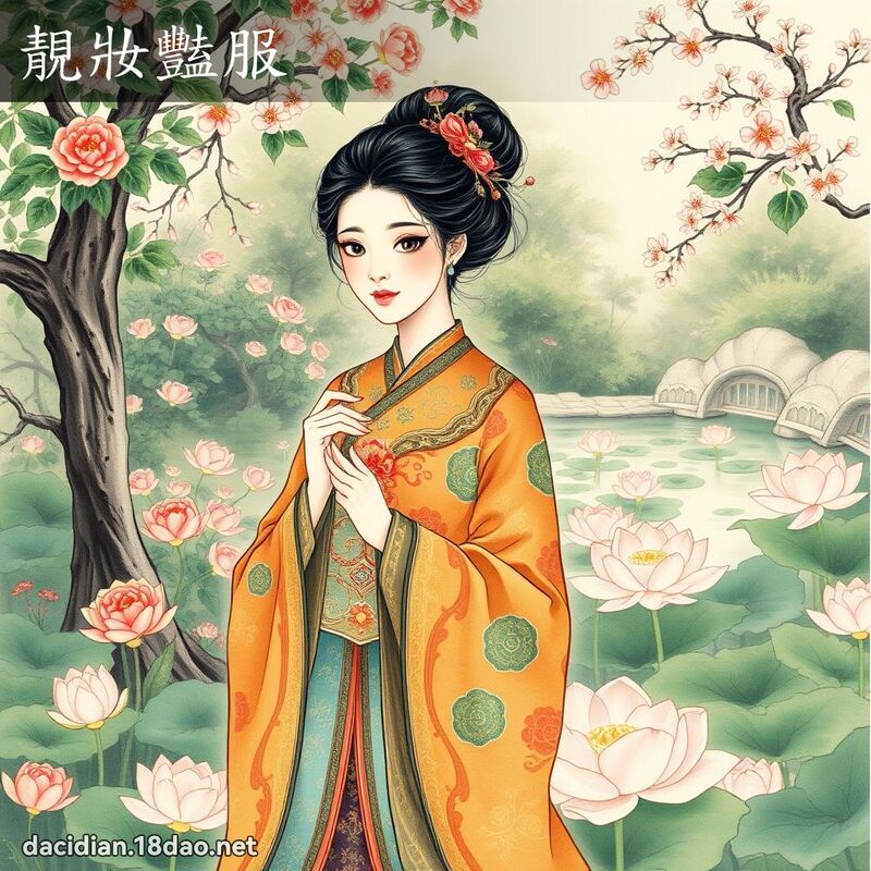 靚妆艳服 配图