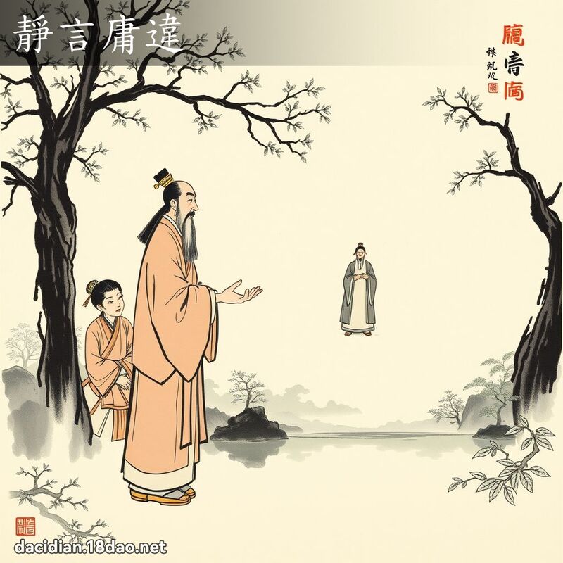 静言庸违 配图