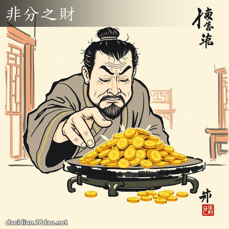 非分之财 配图