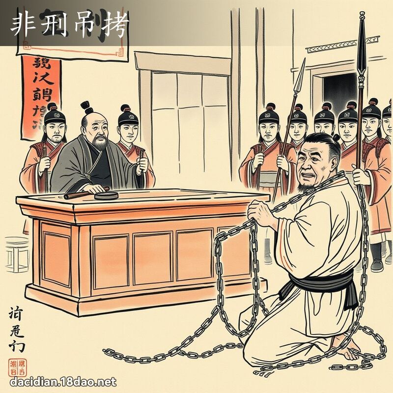 非刑吊拷 配图