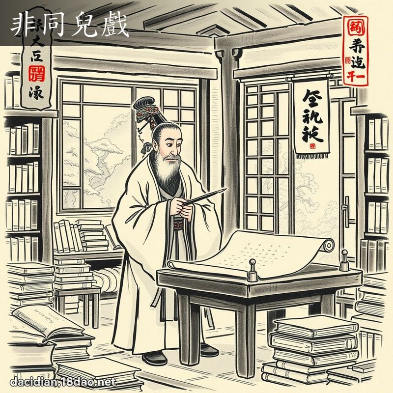 非同儿戏 配图