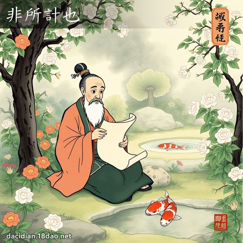 非所计也 配图