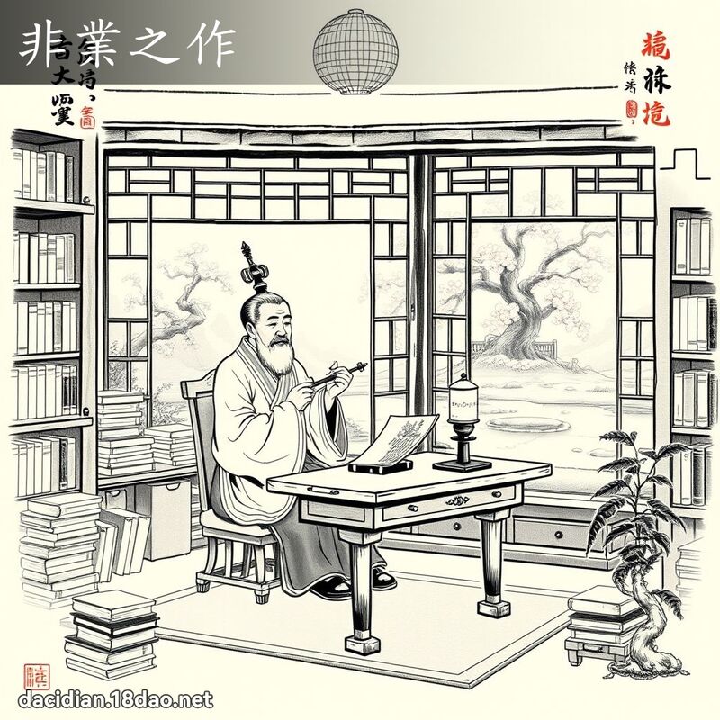 非业之作 配图
