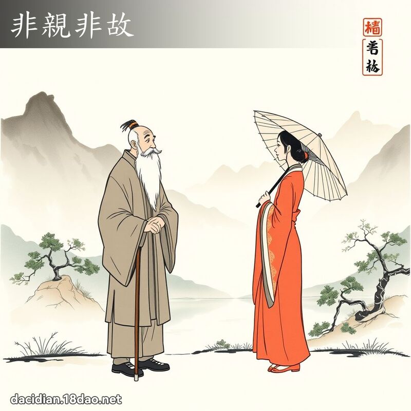 非亲非故 配图