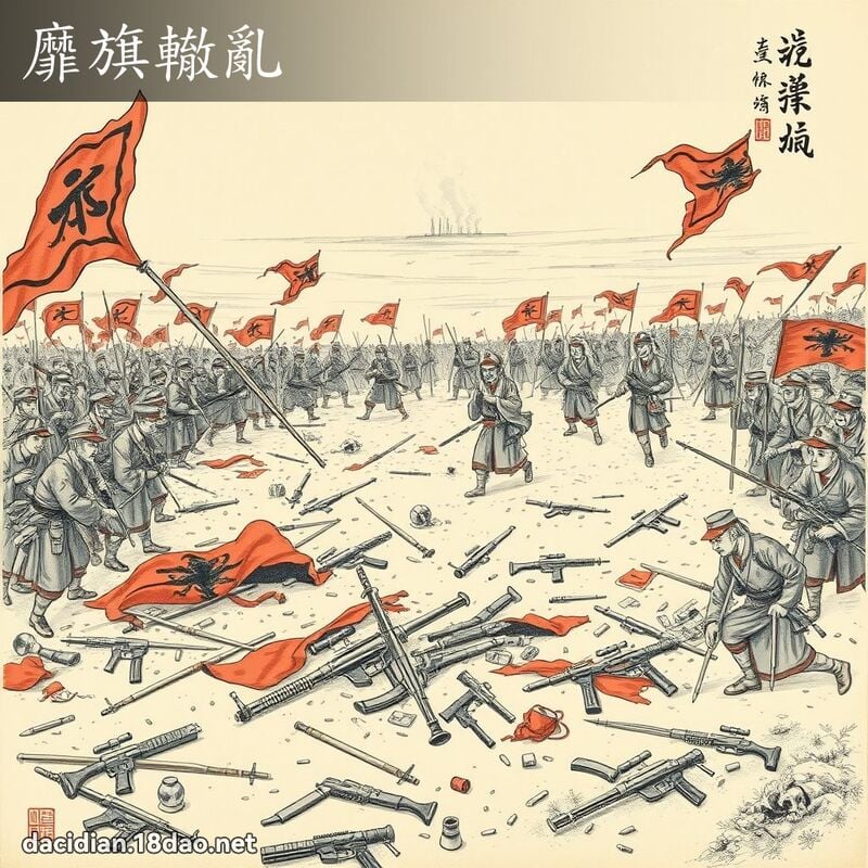 靡旗辙乱 配图