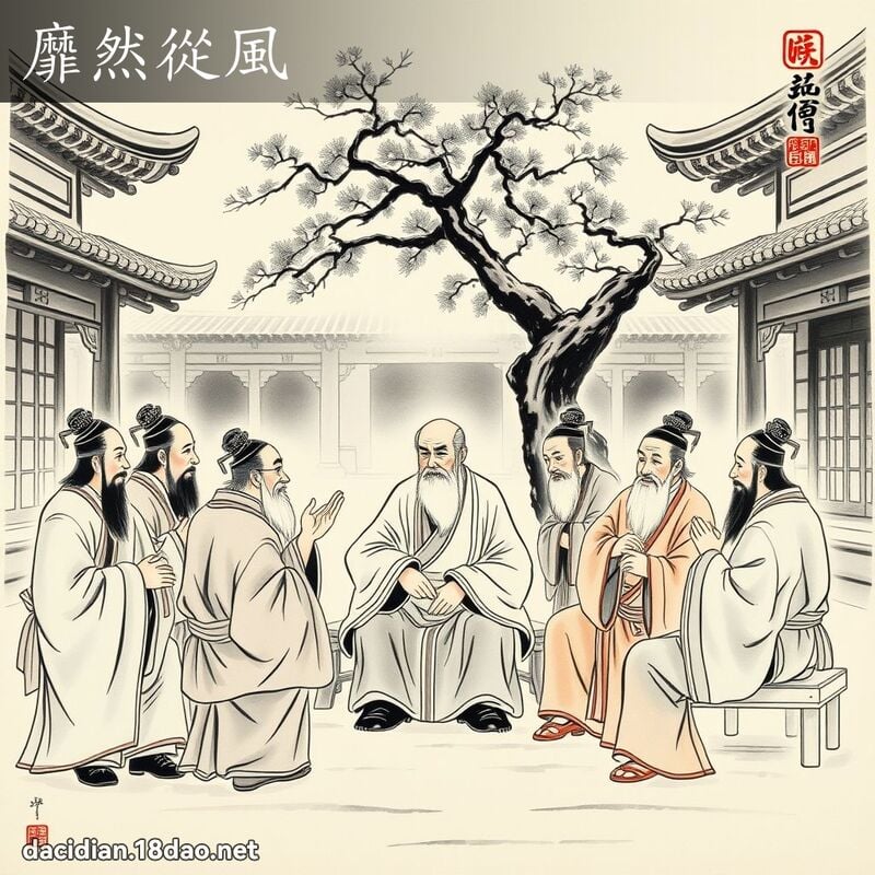 靡然从风 配图