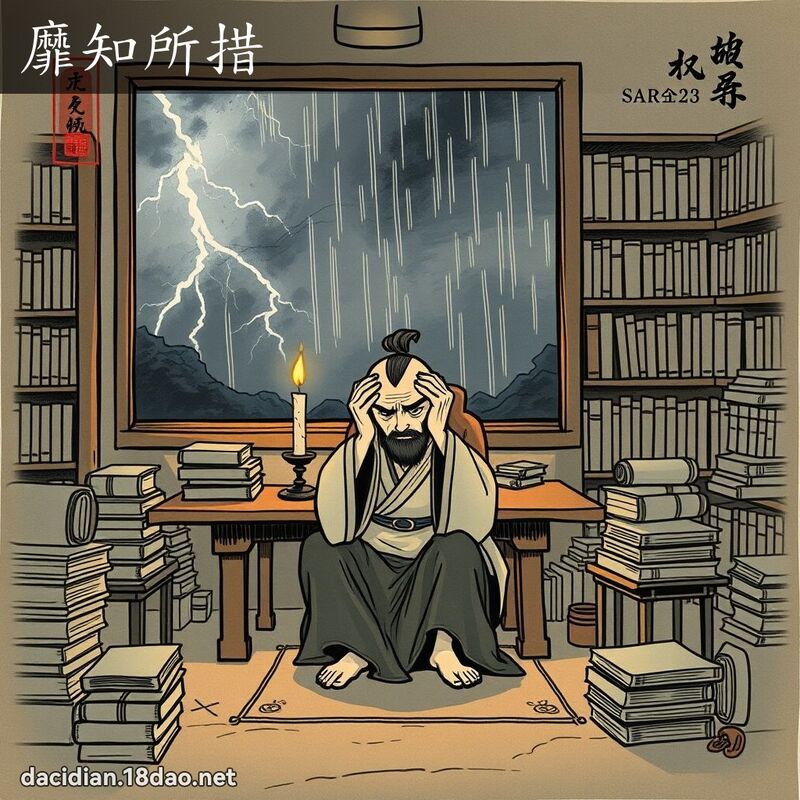 靡知所措 配图