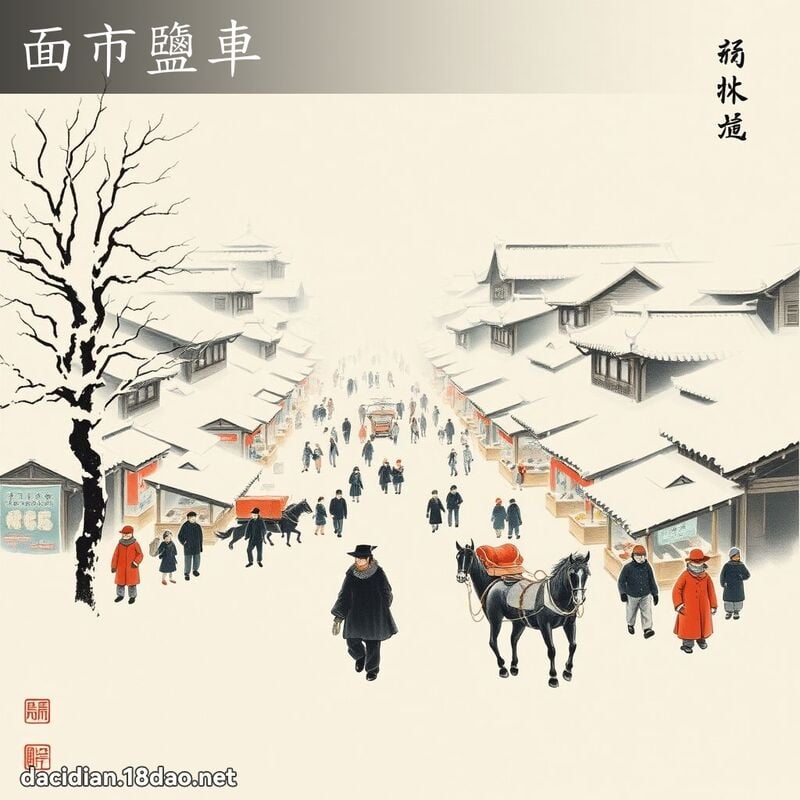 面市鹽車 配图