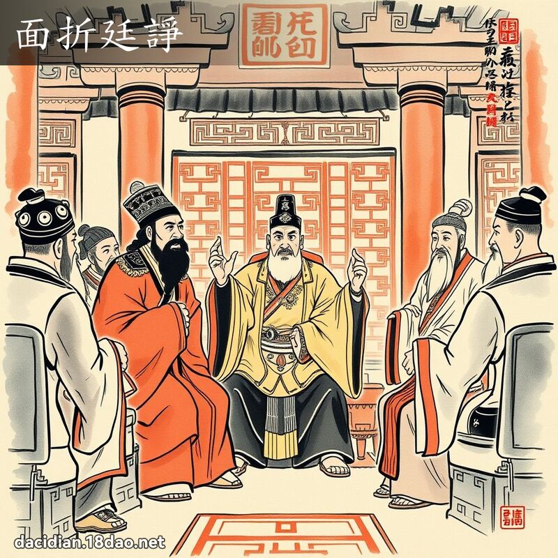 面折廷諍 配图