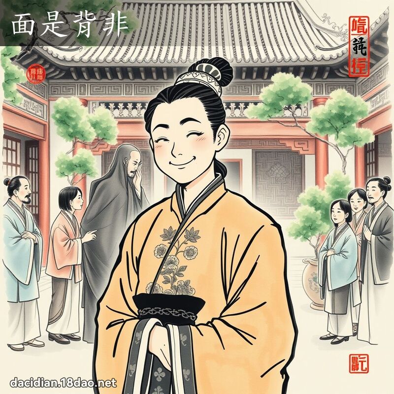 面是背非 配图